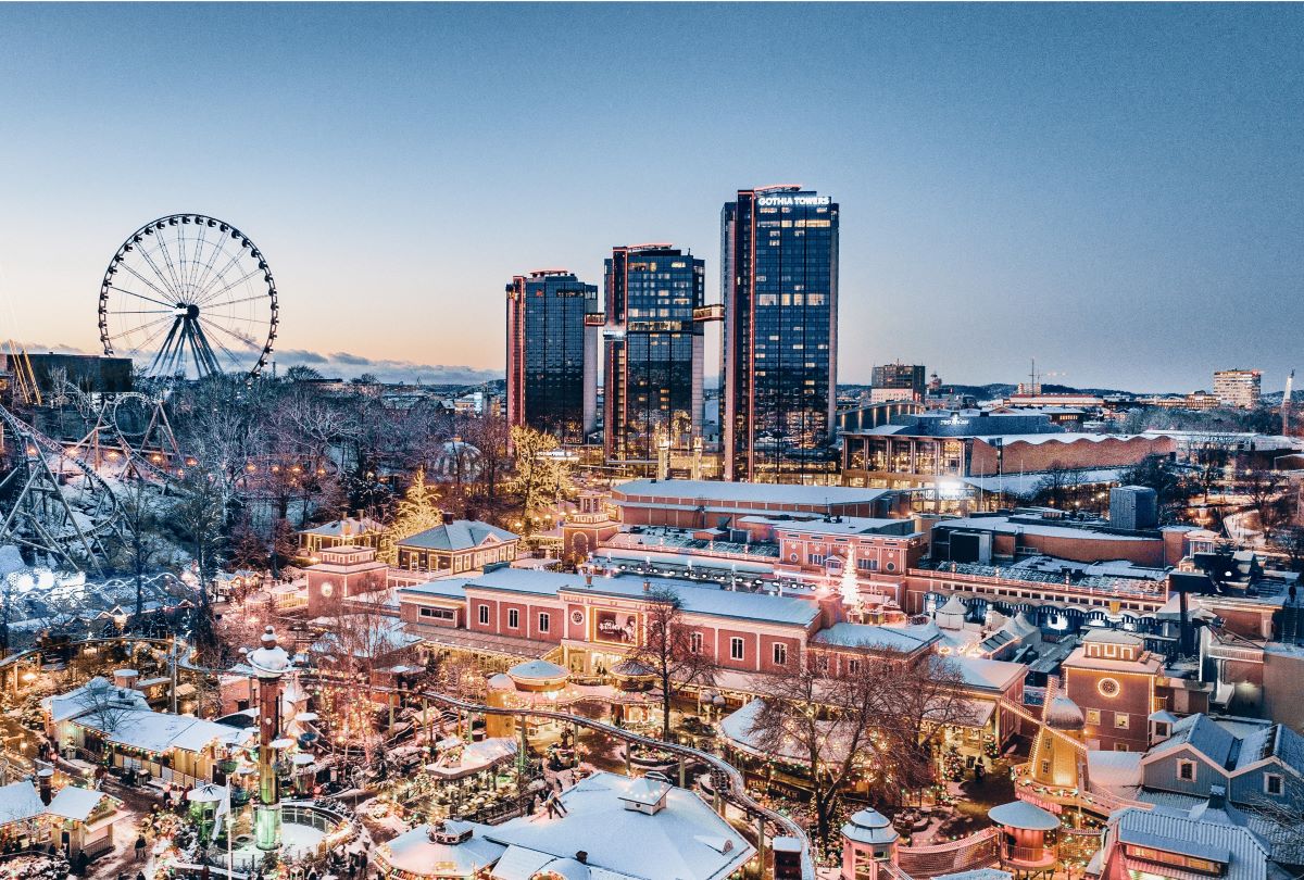 Svenska Mässan Gothenburg 1200×810 Winter view of Gothenburg